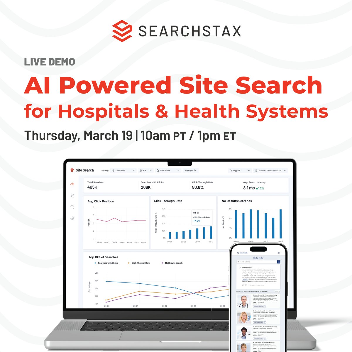 SearchStax tweet media