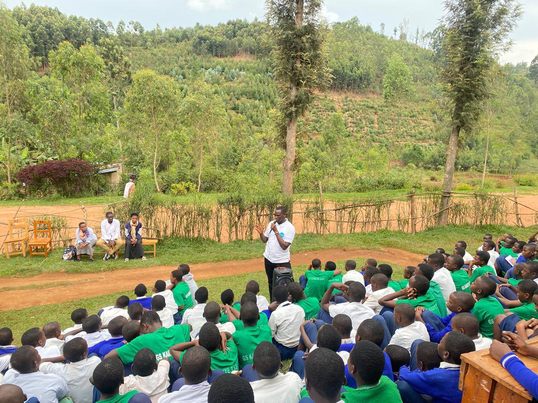 Our journey continued at #GSKabuyeTSS, where we wrapped up impactful discussions on mental health awareness and NCD prevention.

Three schools, one mission: empowering youth to lead healthier futures. 
#Health4Life #IYESImpact 

<a href="/BrianChirombo/">Dr Brian Chirombo</a> <a href="/DrAdelakin/">Dr. O. Adelakin</a> <a href="/ArielPrince_/">Uwizeye Prince Ariel</a>