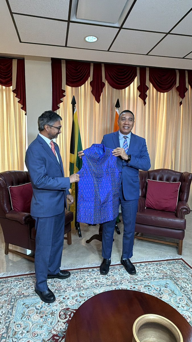 India in Jamaica tweet media