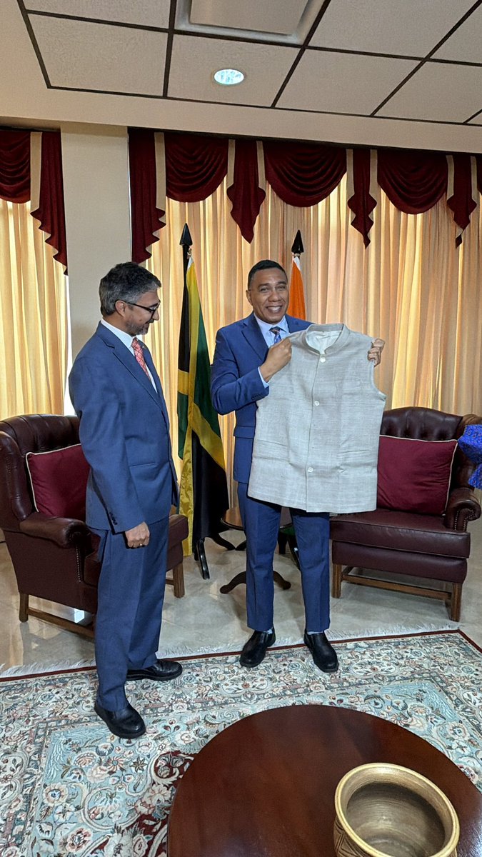 India in Jamaica tweet media