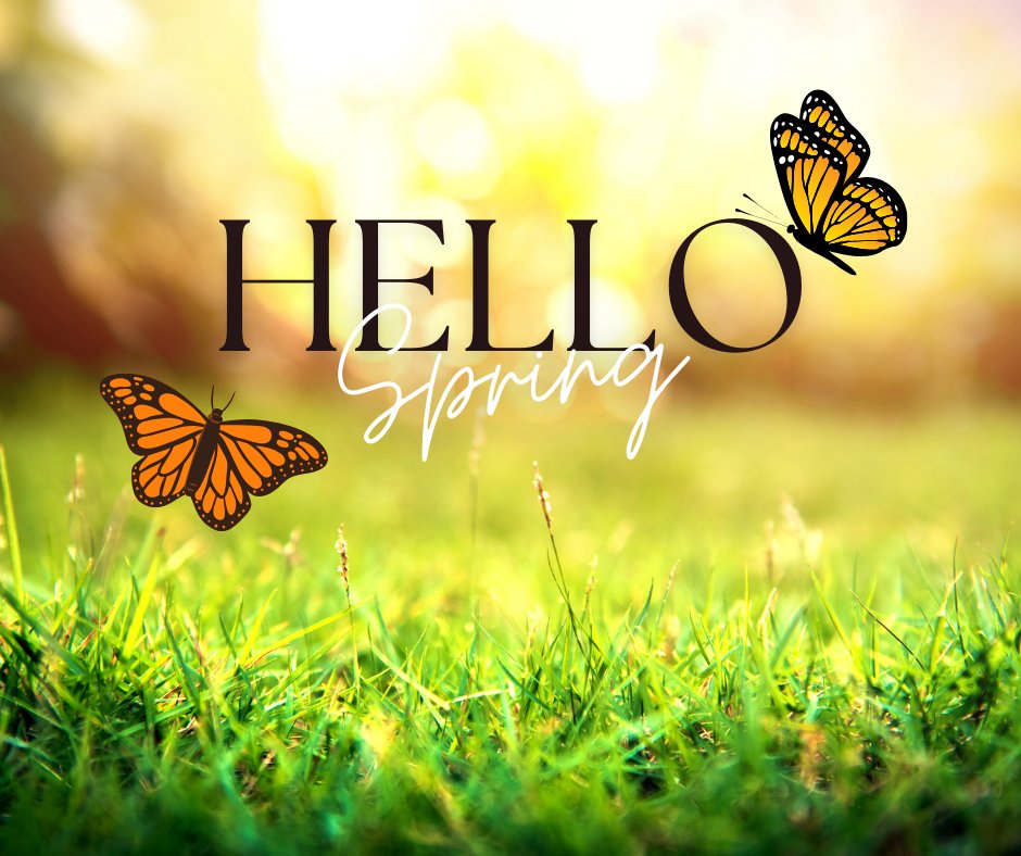NestorMichelle_'s tweet image. Spring is here! ☀️🦋
Whether it’s a getaway, a staycation, or time with family and friends, it’s the perfect chance to recharge.
Have you made spring break plans yet? ✈️
#SpringBreak #TimeToRecharge #WeekendVibes #NestorAndMichelle