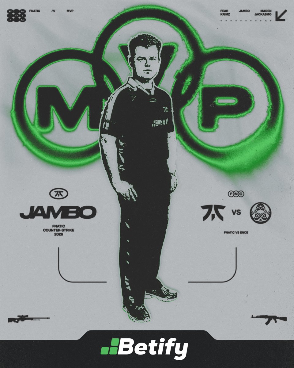 FNATIC CS tweet media