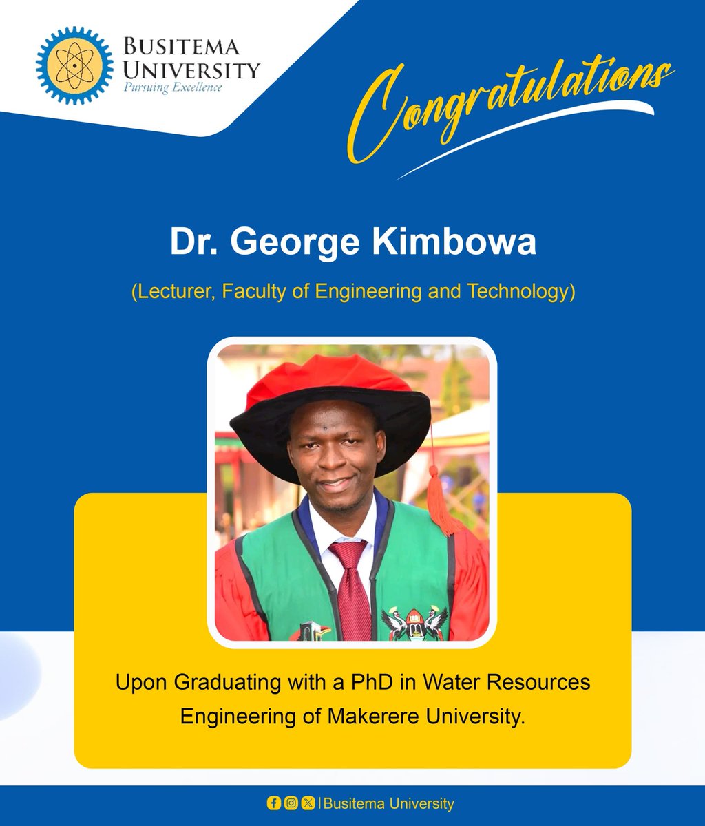 Busitema University tweet media