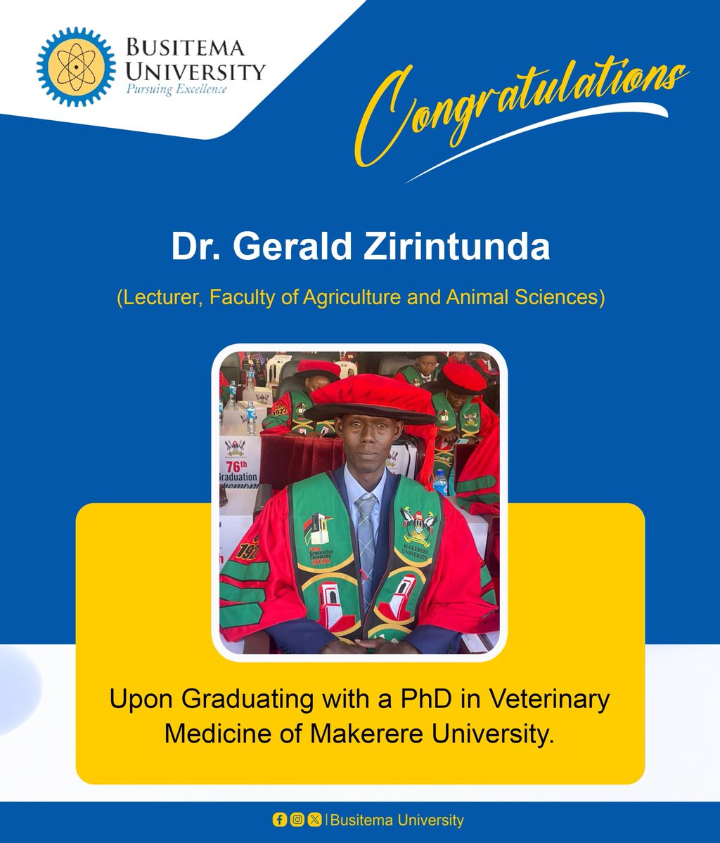 Busitema University tweet media