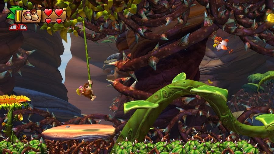 ohnoitstioc's tweet photo. this kind of environmental design is what retros donkey kong country games are amazing at, making everything tangible and connected made the levels feel insanely alive https://t.co/xya9lqOutl