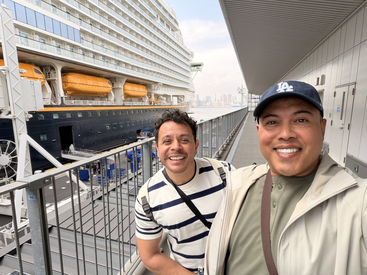 Boarding the #disneyadventure : “ I can still smell the fresh paint. The china had never been used. The sheets had never been slept in.”