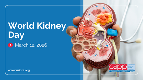 On World Kidney Day, we raise awareness about kidney health and recognize the providers who help prevent, diagnose, and manage kidney disease. Access to early screening and coordinated care can make a lifesaving difference for patients across California.