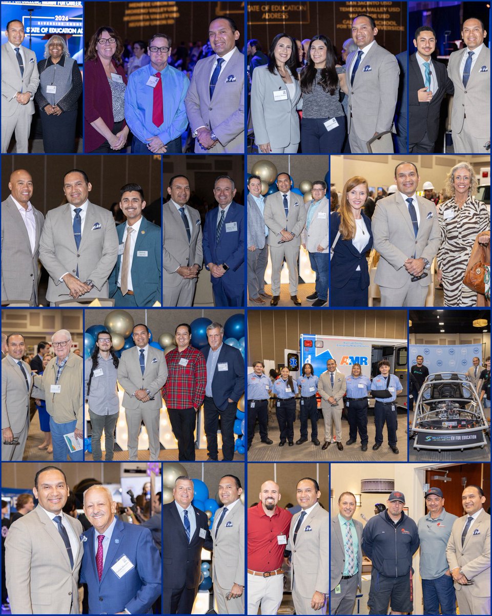 RivCoSchoolSupt's tweet photo. I would like to thank everyone—the @RCOE team, the many businesses &amp; community partners, the amazing student participants &amp; educators—that came together to make yesterday’s #StateofEd Address and #FutureProof Student Showcase a tremendous success.🙏

#FutureProof #RivCo students! https://t.co/XXsgCoWd9W