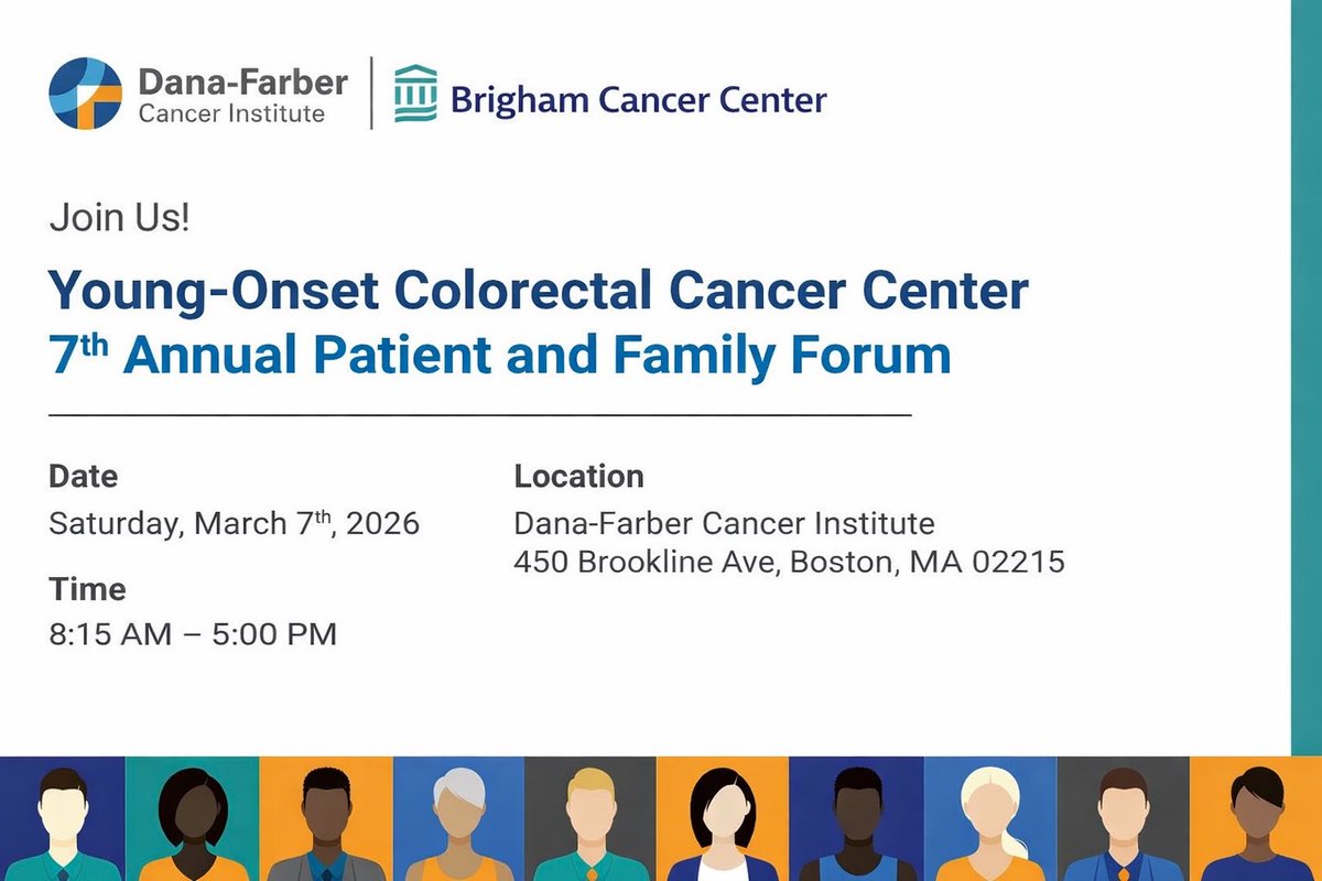 Dana-Farber's Young-Onset Colorectal Cancer Center tweet media