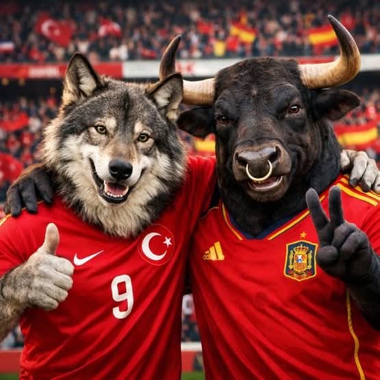 #EspanaTurquia dostun dostum... Düşmanın düşmanım.. İspanya 🇹🇷❤️🇪🇸