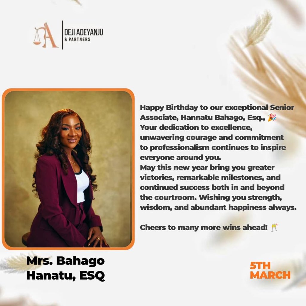 DEJI ADEYANJU & PARTNERS tweet media