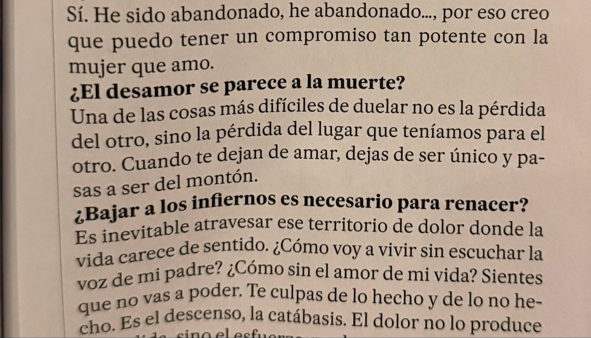 Cuando te dejan de amar, dejas de ser único y pasas a ser del montón
