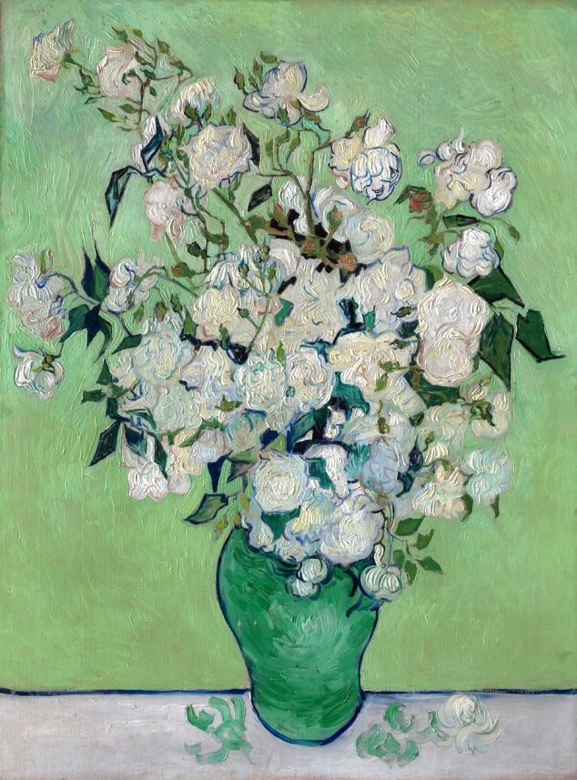 angelicaio81153's tweet image. Exaggerate the essential , leave the obvious vague ... 

Vase with Roses , 1890 

Vincent van Gogh 
#timeless #arts #oilpainting #culturalheritage