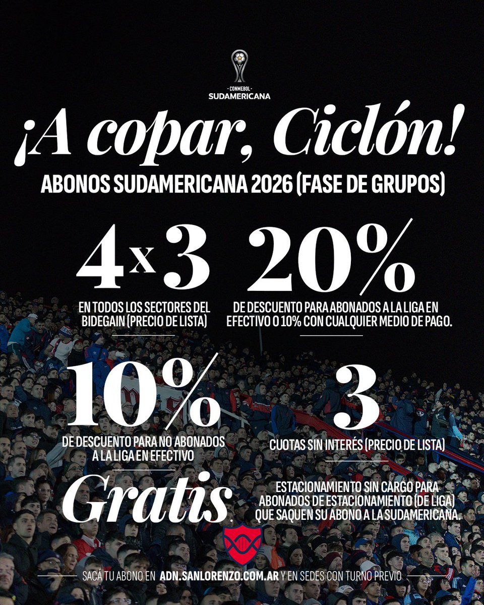 San Lorenzo tweet media