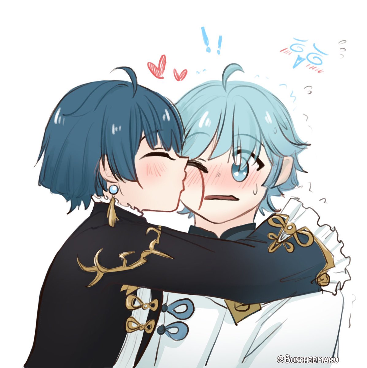 buncheemaru's tweet photo. 🥹❤️
#genshinimpact #Chongyun #xingqiu #xinyun #genshinfanart https://t.co/G9NxbWlo0w