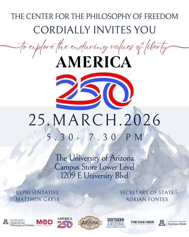 UArizona Center for the Philosophy of Freedom tweet media