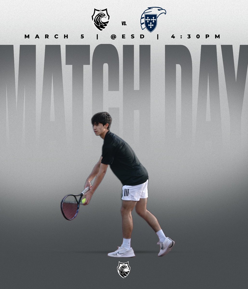 Hawk Tennis travels for Match day with ESD #GoHawks
