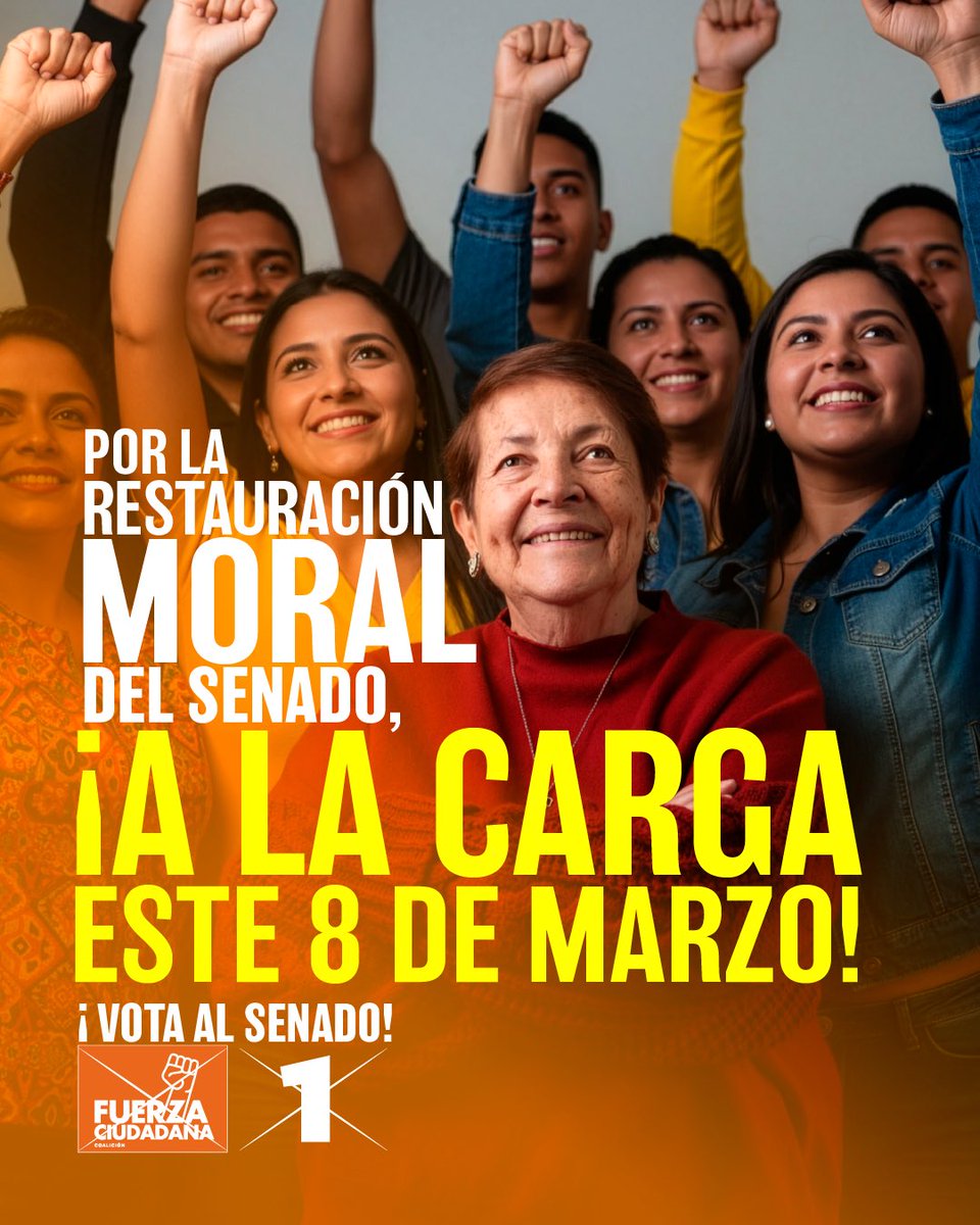El momento de cambiar el Senado ha llegado. 🏛️

¿Cuántos se eligieron con el voto popular y vendiendo falsas promesas al país nacional? Esos que han instrumentalizado a los más necesitados son los mismos cínicos que buscan la reelección, ¡Pero se les acabó el juego!

Es momento