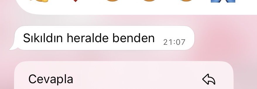 mesajımıza iki saniye geç bakılınca biz