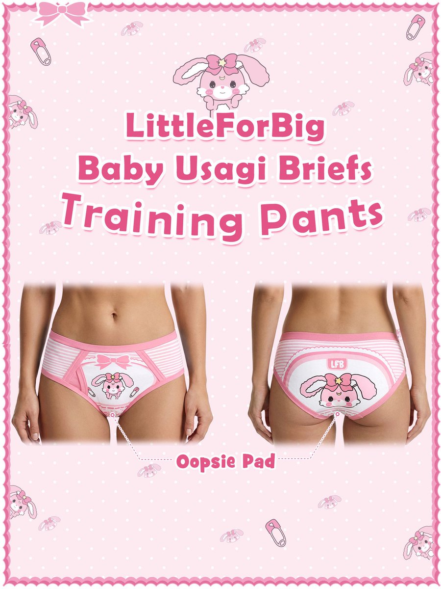 LittleforBig's tweet photo. 💝Littleforbig Usagi Briefs Training Pants💝released on https://t.co/RKDJgCusEr & Amazon 💝 Search “Littleforbig Usagi Briefs Training Pants” to find 💝
#abdl #abdlgirl #abdlbabygirl #diaperfetish #diapergirl
#littleforbig #abdlcommunity #abdlgirls #abdlprincess #abdlbaby #abdlclothing  #adultpacifier #adultpaci  #adultonesie #adultbabydiaperlover #abdldiapers #abdlbabygirl #abdlrelationship #petplaygear #petplaycommunity #adultdiaper #adultdiapers #adultdiapercover #adultplasticpants