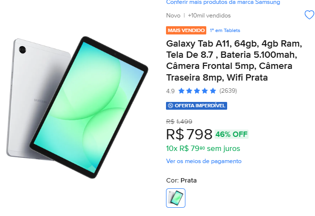 descontodeclt's tweet image. galaxy tab A11 com 46% OFF
meli.la/2oEvtwf
💳de R$ 1.499,00 por R$ 798,90 em até 10x

#bbb #kimiko #bolsomaster #misha #theboys #cironogueira #anapaula #breno #babu #tresgracas #arminda #samira #ferette #herança