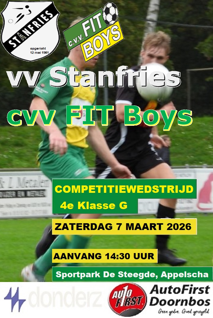 cvvFIT_Boys's tweet image. 7 mrt, 14:30 uur: @vvstanfries  – @cvvFIT_Boys 

#stafit @KNVBNoord #demooisteclub 

fitboys.nl/algemeen/7-mrt…