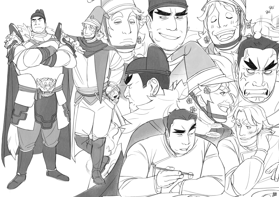 kumanaruu's tweet photo. done for Ace, Rune, @ArtofAnodyne and Kimbles!! https://t.co/PChHzf4jID