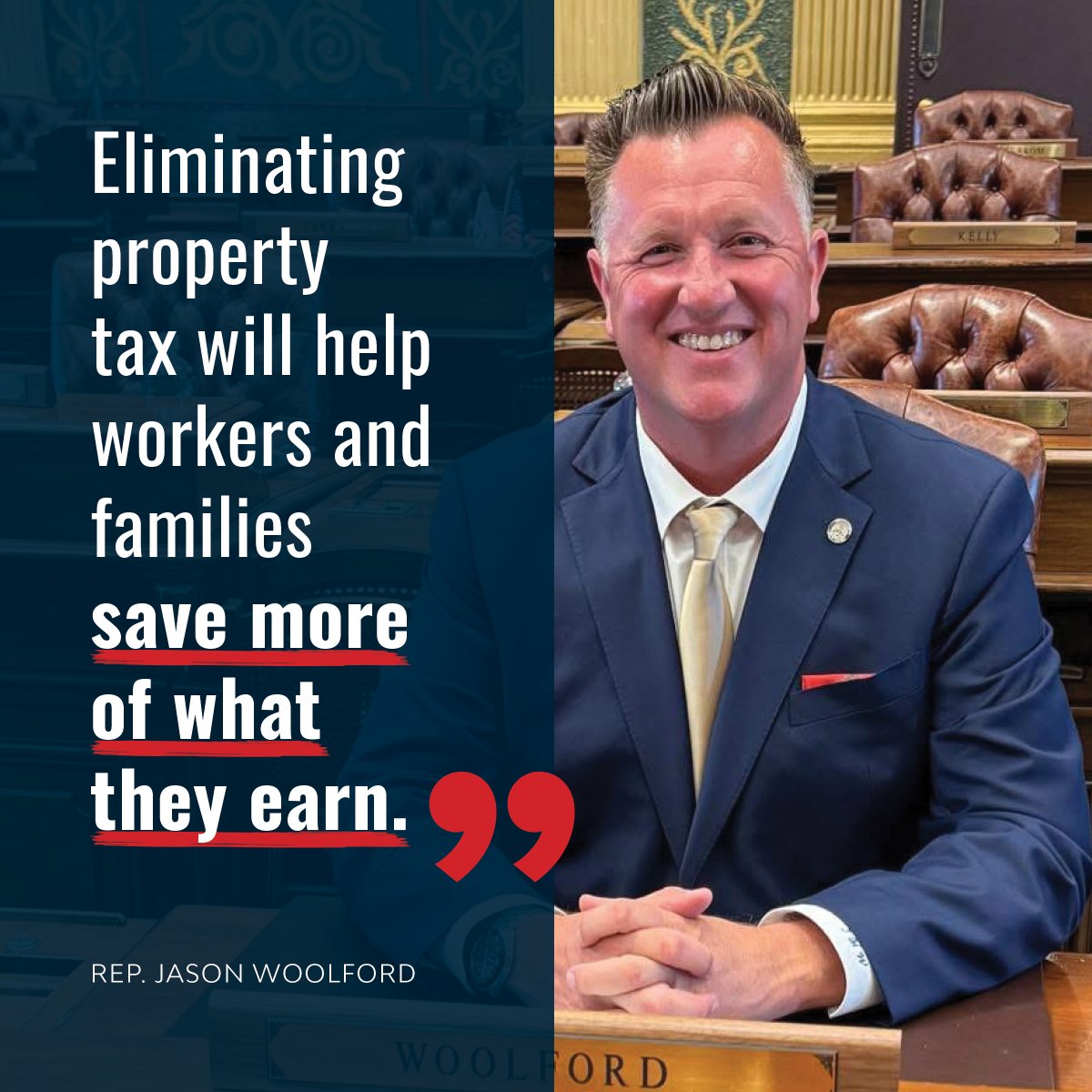 While residents across the state are being stretched thin, my fellow House Republicans and I are working to ensure that hardworking Michiganders see real relief, not temporary fixes, so they can keep more of what they earn.

#Michigan #LivingstonCounty