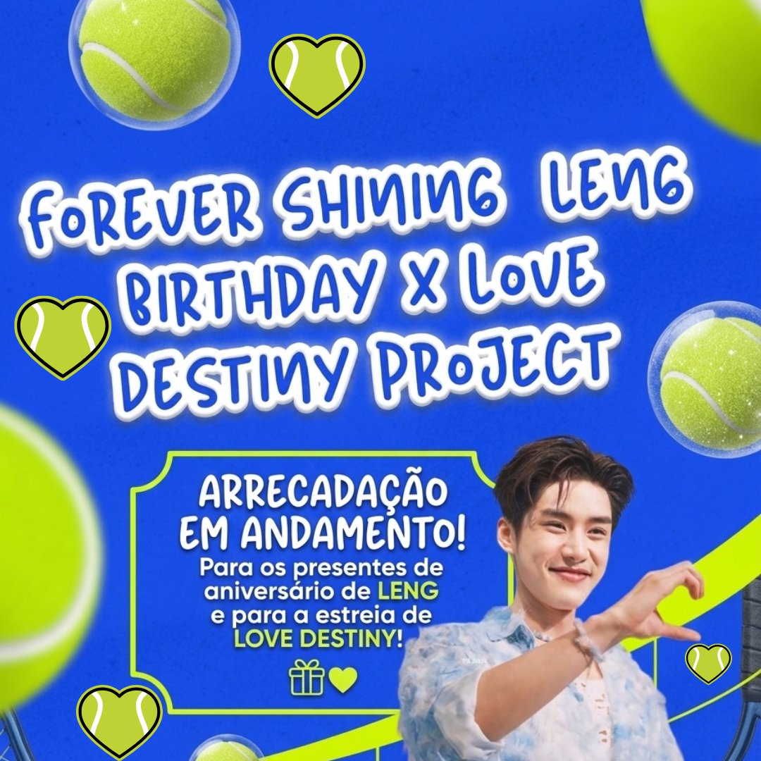 Lengluv25's tweet photo. Tudo bem,meus queridos? Pasando pra lembrar do nosso projeto de arrecadação pro aniversário do leng e a estreia de love destiny. Já consegui um lugar para fazer a entrega.

Chave pix: 19ff638b-e645-45a4-898b-dff4ac26ff6b

#LoveDestiny
#lengtanaphon #ForeverShiningLeng https://t.co/b7wFW0Zm9d