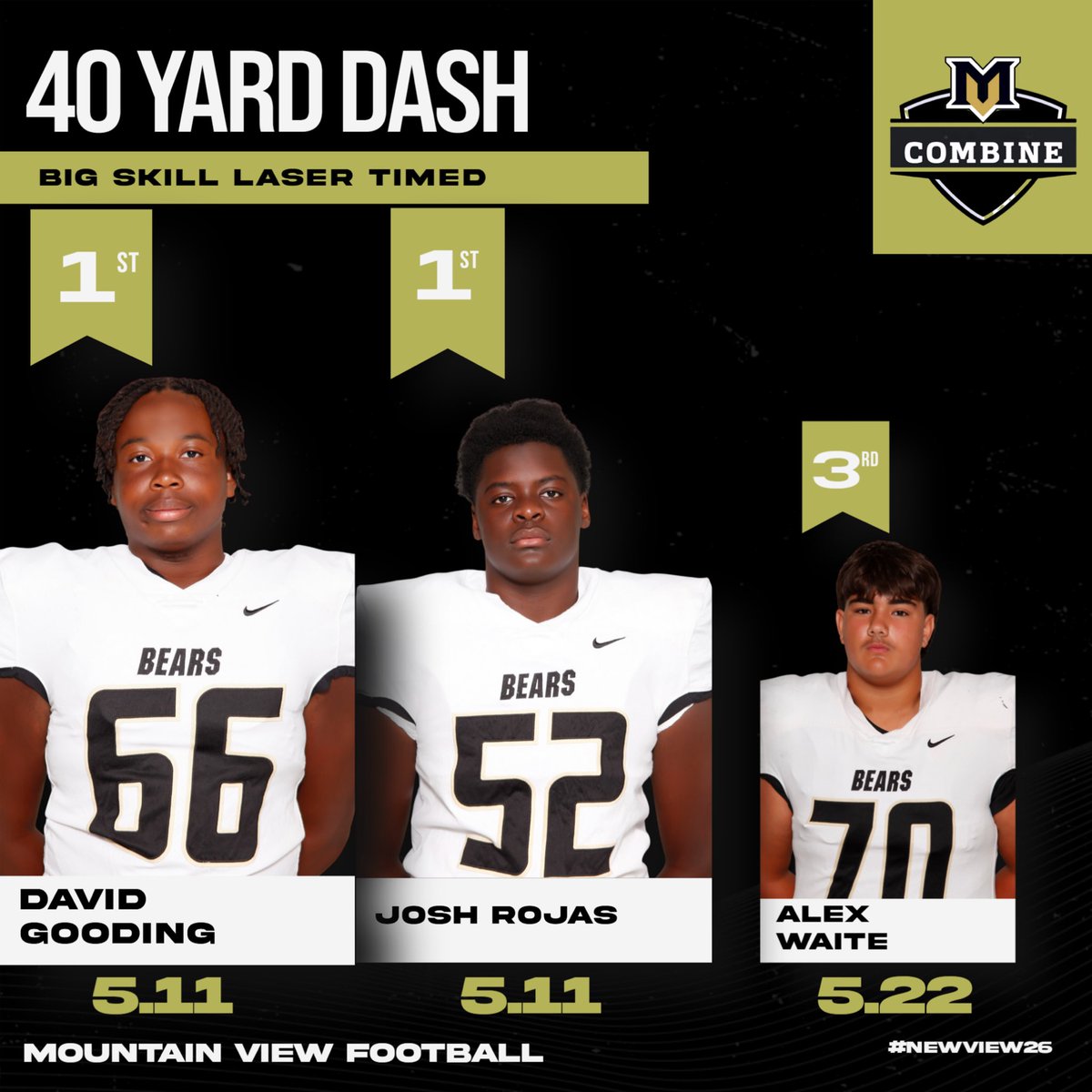 Mountain View Bears Football tweet media