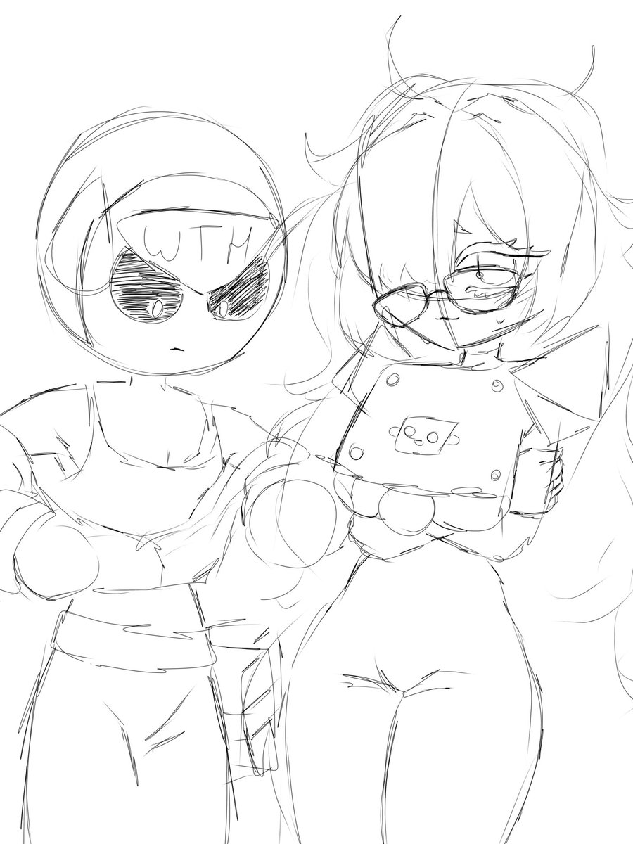 vxmeloo's tweet photo. This world still deserves Meeple x Label even if my main account had to be deactivated 
#brawlstars #NIKKEfanart https://t.co/z8il8Epgew