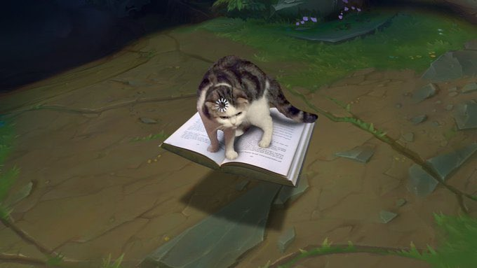 insanitylol's tweet photo. yuumi players when they have to walk themselves back to lane https://t.co/oVpHFyVFri