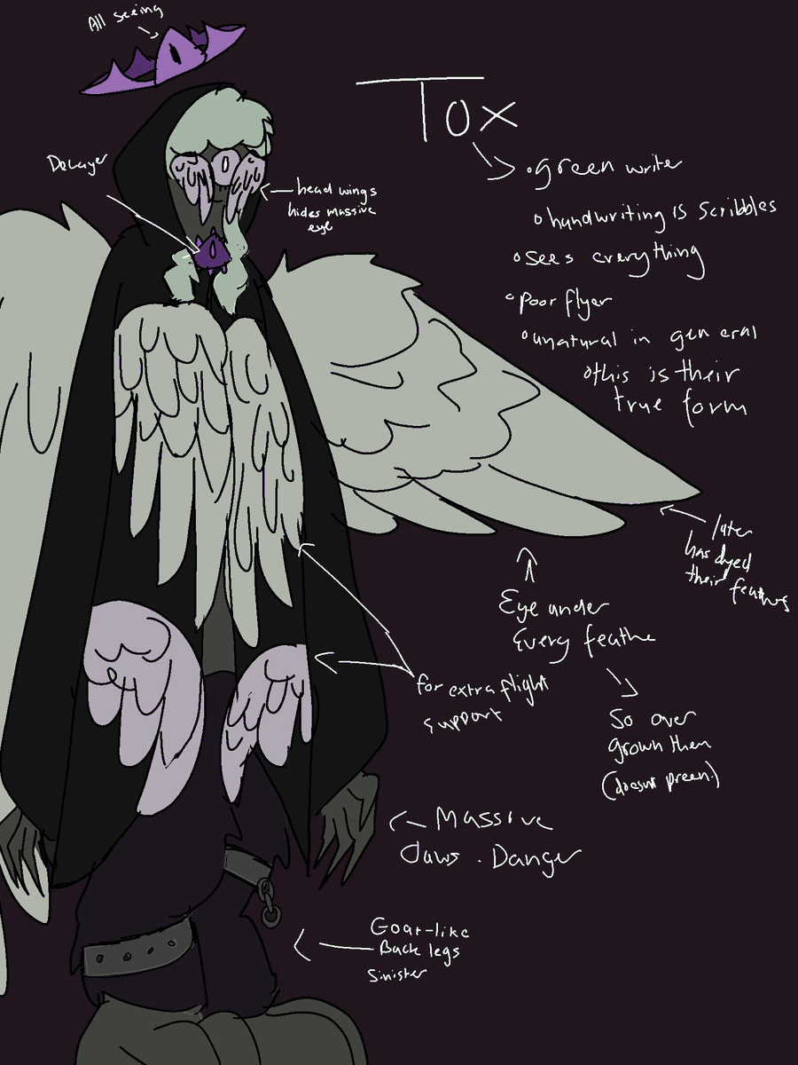 tobs_Starlight's tweet photo. I'm back hi, anyways these are redesigns of the void characters https://t.co/uqNfjvvl99