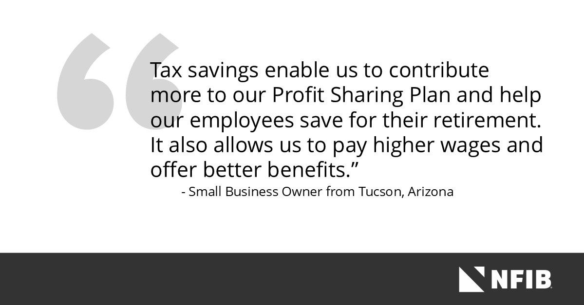 Tax conformity keeps compliance simple and affordable for small business owners, so they can do more of what they do best: create good-paying jobs for Arizonans. ow.ly/v4B450YpPtN