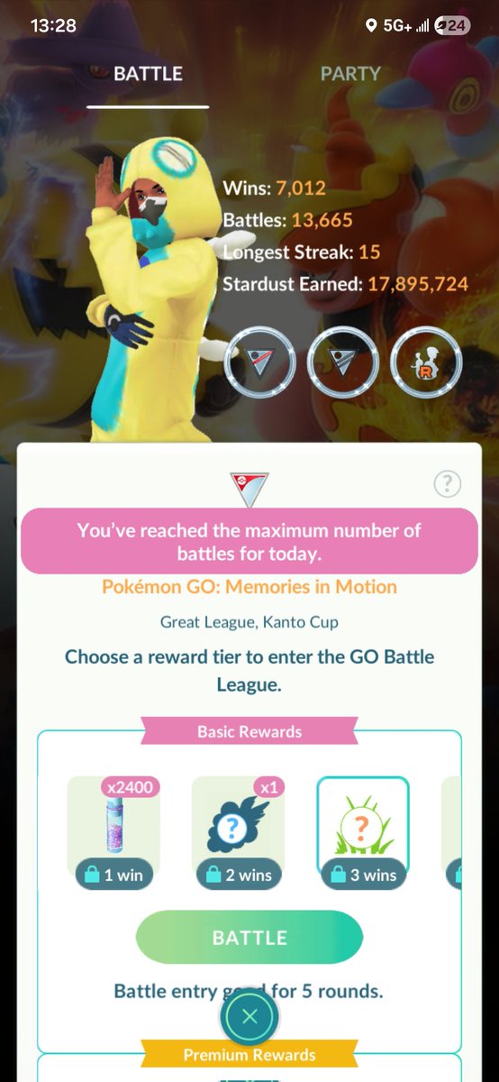 After 2 and half days of sets, got to Rank 14, enjoyed the current core of Togetic, Empoleon and Annihilape. 
Trying to find a team of 6 for Houston Regionals. Probably found at least one from this core.