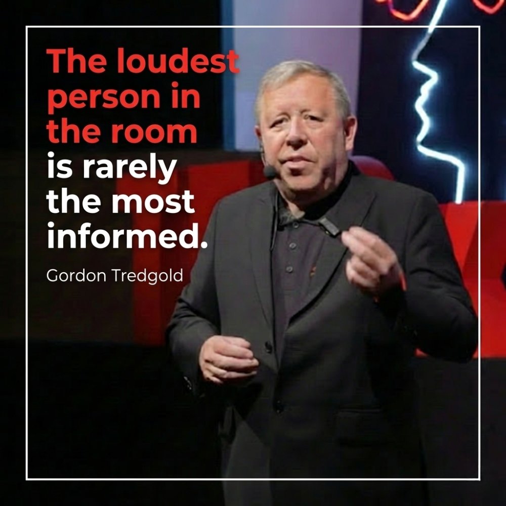 GordonTredgold's tweet image. The loudest person in the room is rarely the most informed.

Great leaders listen first.

#Leadership #Listening #TeamLeadership #Management #GordonTredgold