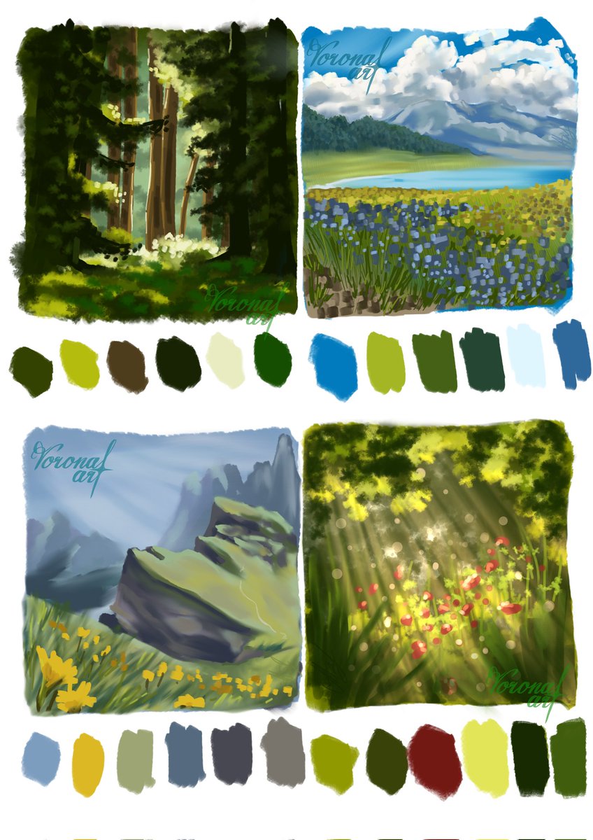 Швидкі скечі природи😋
#украрт