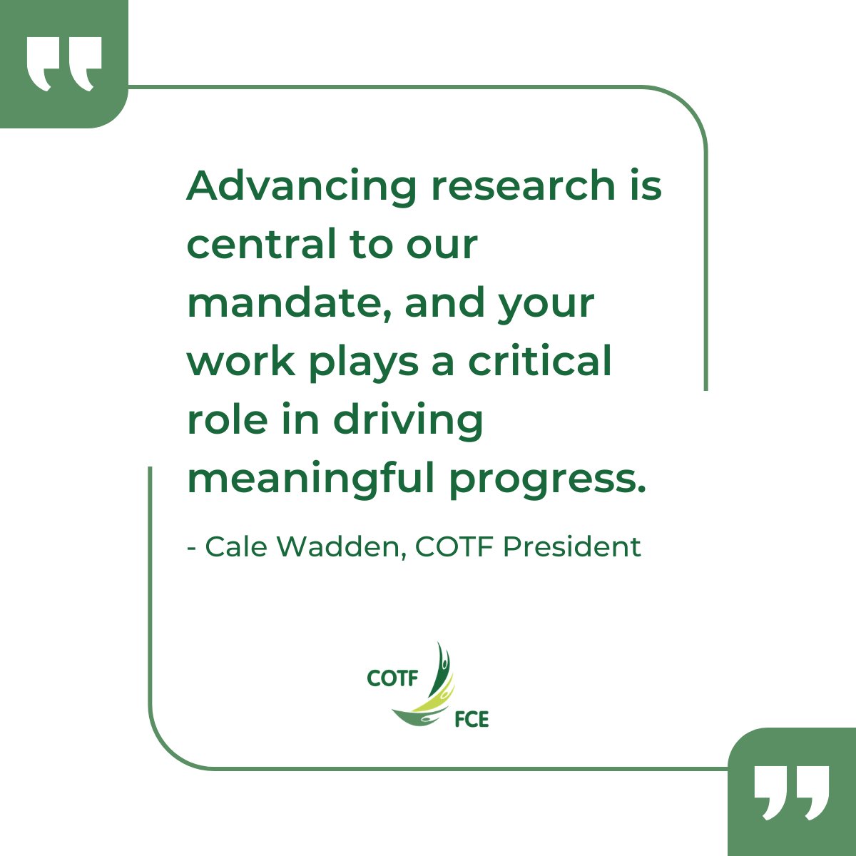 COTF/FCE tweet media