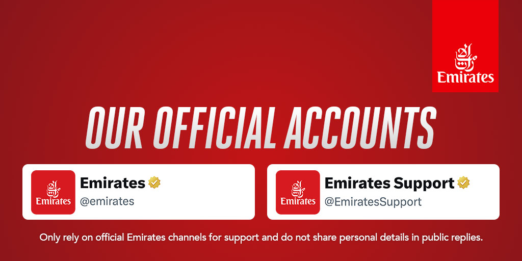 Emirates Support tweet media
