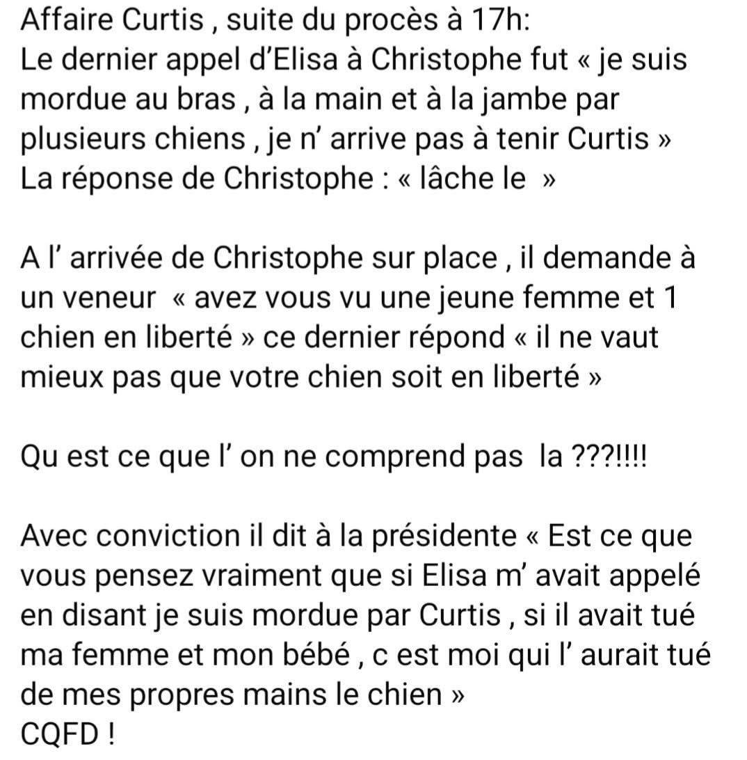 AdeaClaude's tweet photo. Message de Valérie. H présente au procès https://t.co/iK7KvwsSgS