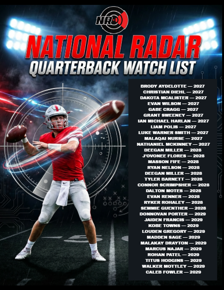 dreamallamerica's tweet photo. 🚨 NATIONAL RADAR WATCH LIST IS COMING 🚨

The National Radar Watch List is about to drop for ALL positions — highlighting athletes across the country who are making noise and putting themselves on the recruiting radar.

If your athlete is already on the list, make sure to reshare it and celebrate the recognition. This is a great opportunity for players to build visibility and show college programs they are serious about the process.

If you believe an athlete deserves to be on the Watch List but isn’t yet, drop their name and Hudl film in the comments for review. Our scouting team is constantly evaluating players and looking for the next standout prospect.

⭐ MVPs and top performers from upcoming camps will also be added to the Watch List.

This list will continue to grow as athletes earn their spot through performance, exposure, and evaluation.

📢 Tag an athlete who should be on the National Radar Watch List.

@nationalradar @RecruitNationUS
