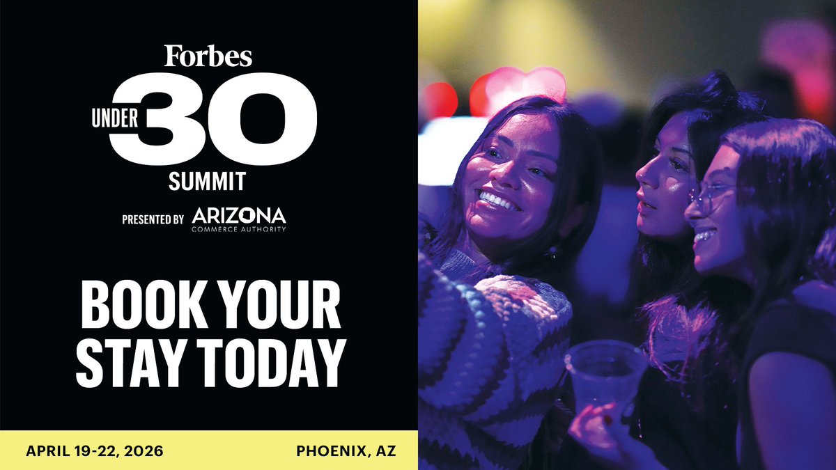 Forbes Under 30 tweet media