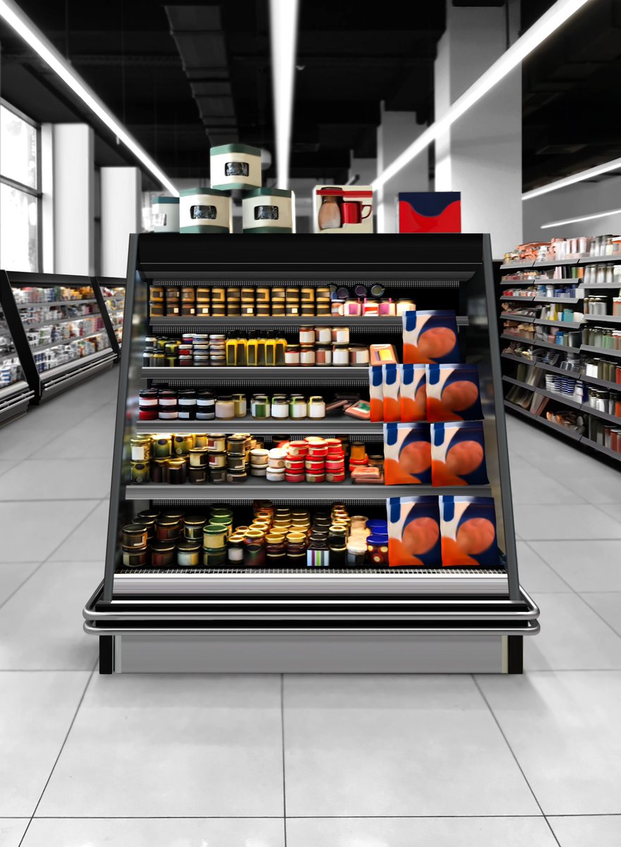 ReciklerkoCans's tweet image. Supermarket shelf display filled with various jars, spreads, sauces, and packaged grocery products

stock.adobe.com/contributor/21…

#SupermarketShelf #RetailDisplay #GroceryStore #ProductMockup #RetailDesign #StoreShelf #VisualMerchandising #FoodPackaging