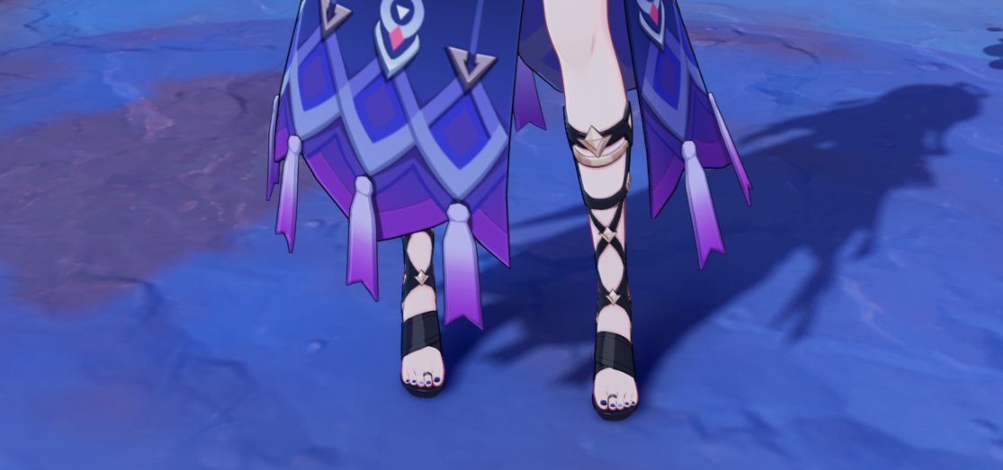 Daily Genshin Feet tweet media