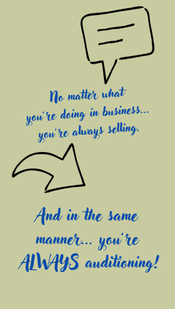 Business is not one job.

You are always doing two things.

Selling your product.

Auditioning for trust.

Every email, post, and call decides if you get paid or replaced.