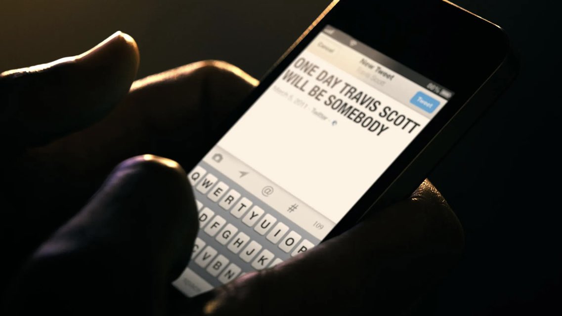 "ONE DAY TRAVIS SCOTT WILL BE SOMEBODY." —Travis Scott 15 years ago today🔥📱