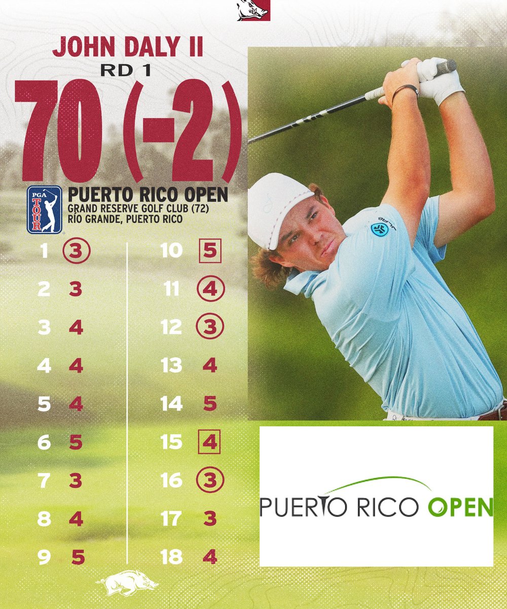 Razorback Men's Golf tweet media