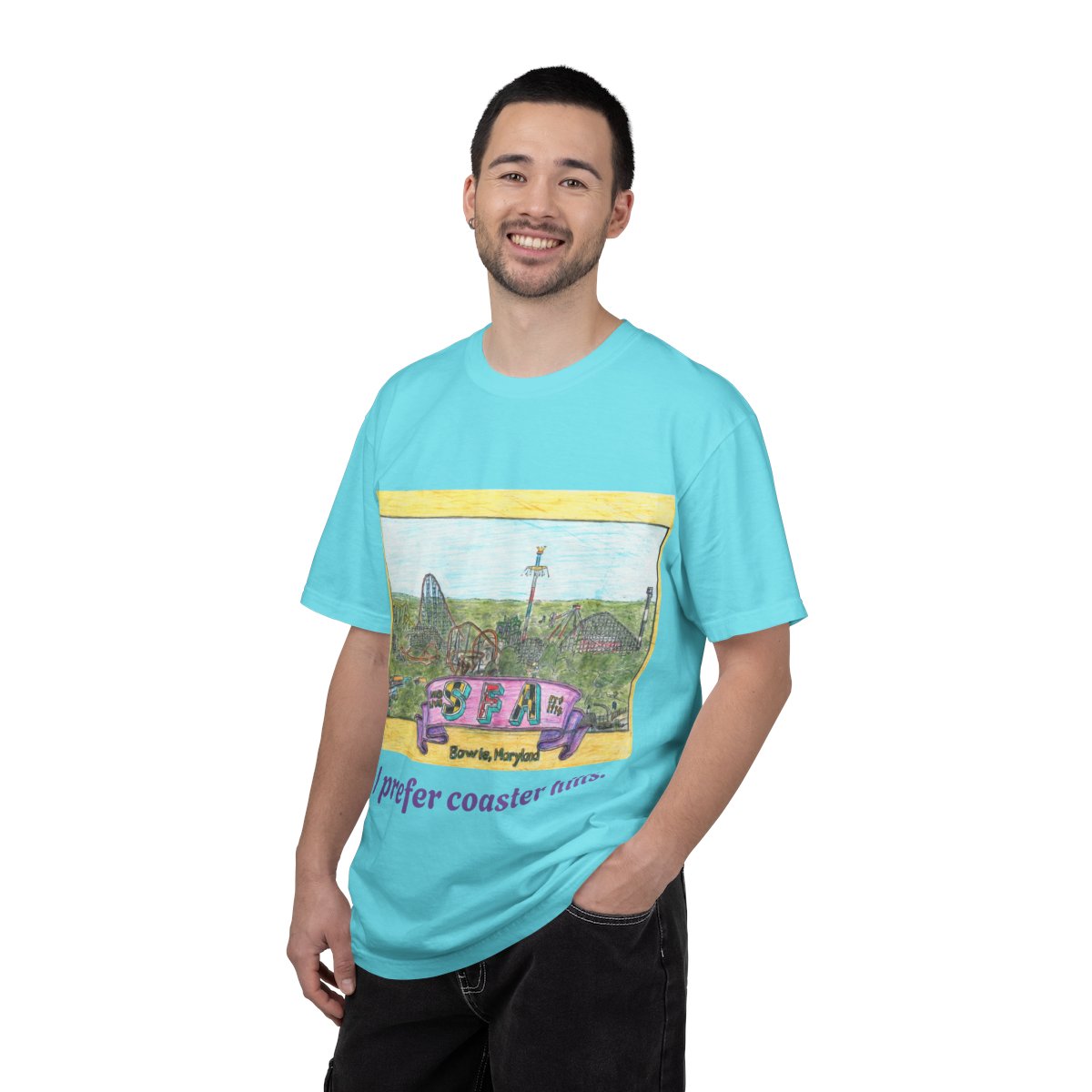 CallenHuey's tweet image. My hand-drawn sketch of the roller coaster skyline of Six Flags America in Bowie, Maryland is now available in a comfort tee.  

Shop here:  callenspanoramas.etsy.com/listing/442943…

@SixFlags #SixFlags #SixFlagsAmerica #rollercoasters #SupermanRideOfSteel #themeparks #rollercoasterenthusiasts