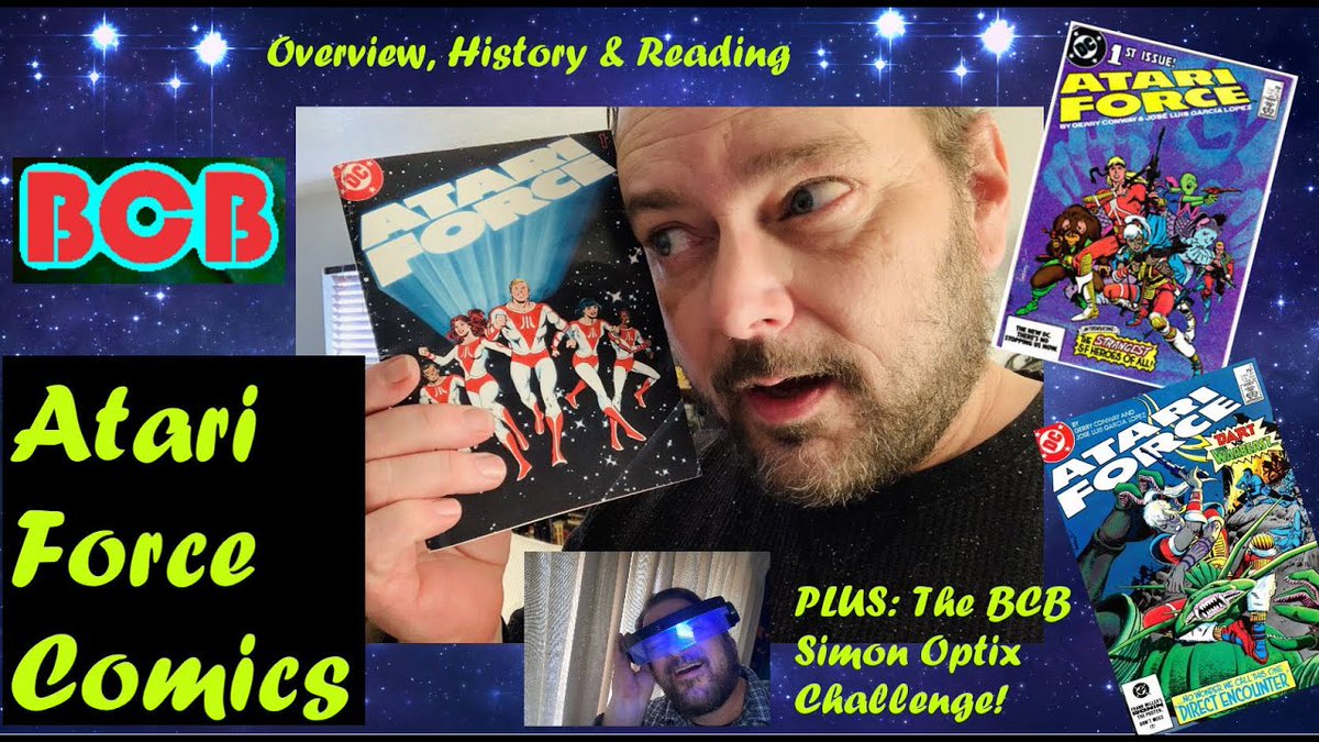 ballistikcoffee's tweet image. This week's #BCB #Throwback! From Jan 27, 2023! Check out ep 91 of #BallistikCoffeeBoy, where I read #AtariForce Issue 1 (w/ some sketchy voice acting! lol) &amp;amp; discuss #Atari's foray into #comics! PLUS: I take the #SimonOptix #Challenge! WTH! #Gaming Link: youtu.be/aOeZDj3EBzI