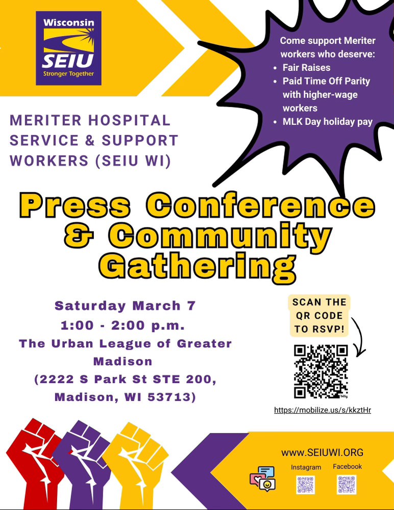 SEIU Wisconsin tweet media